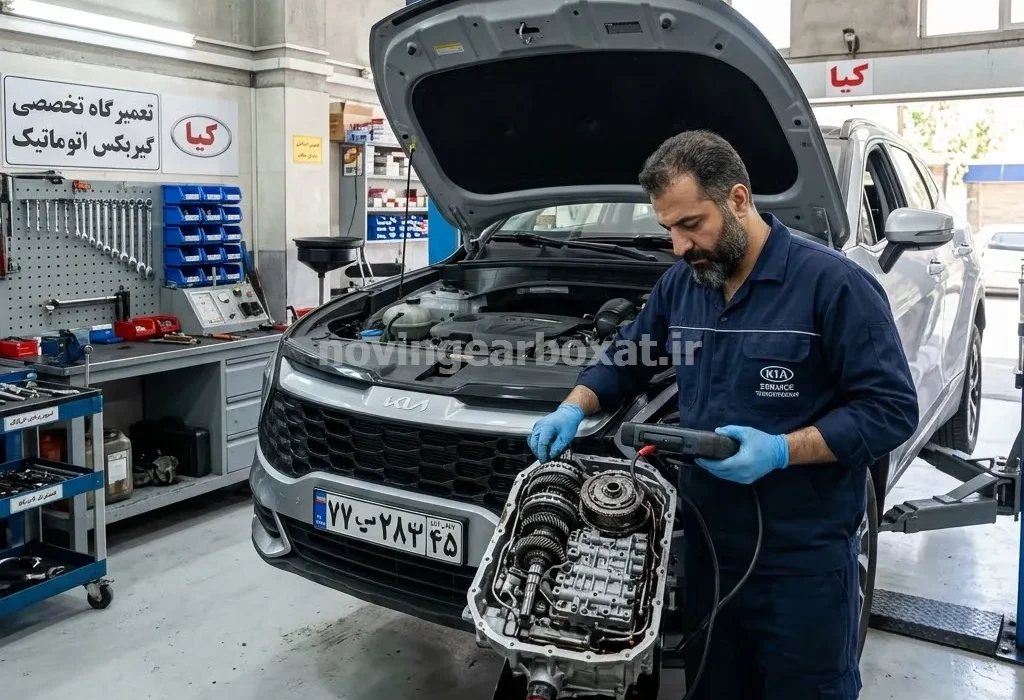 تعمیرگاه گیربکس اتوماتیک کیا در تهران