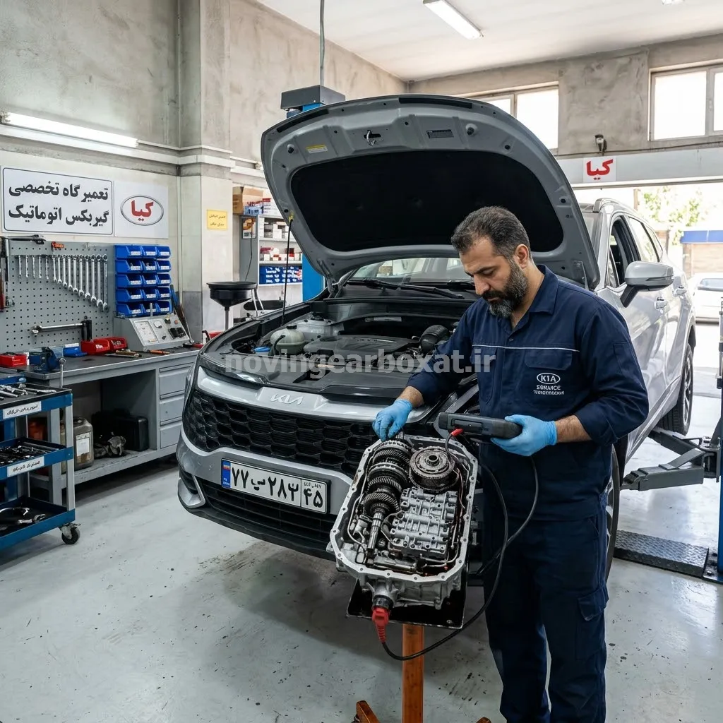 تعمیرگاه گیربکس اتوماتیک کیا در تهران
