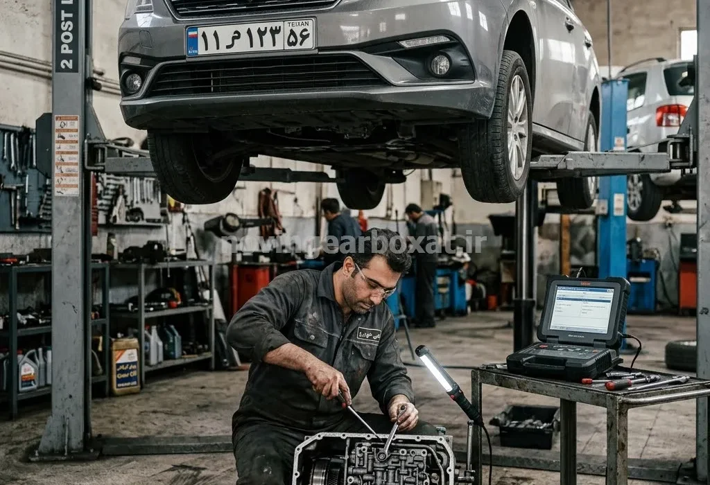 تعمیرگاه گیربکس اتوماتیک دنا پلاس در تهران